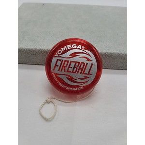 Yomega Fireball High Performance Yo-Yo Red White Vintage 1995